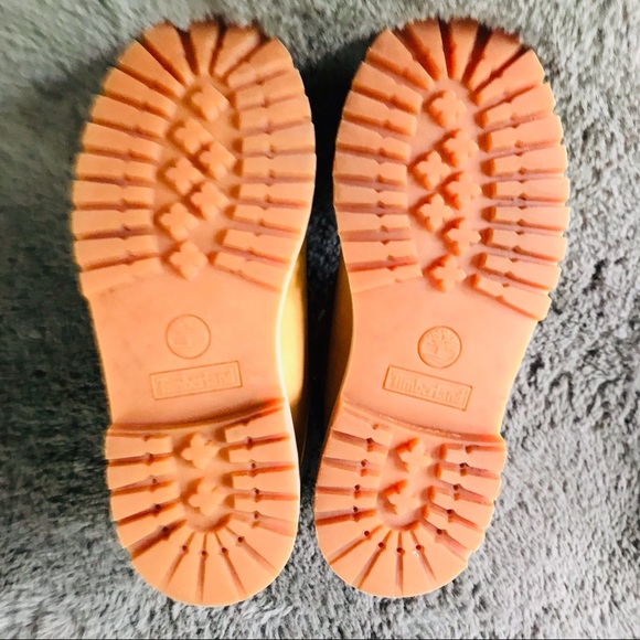 Timberland Boys 12909 Brown Leather Round Toe Lace Up Ankle Boots Size 5 M - Picture 12 of 13